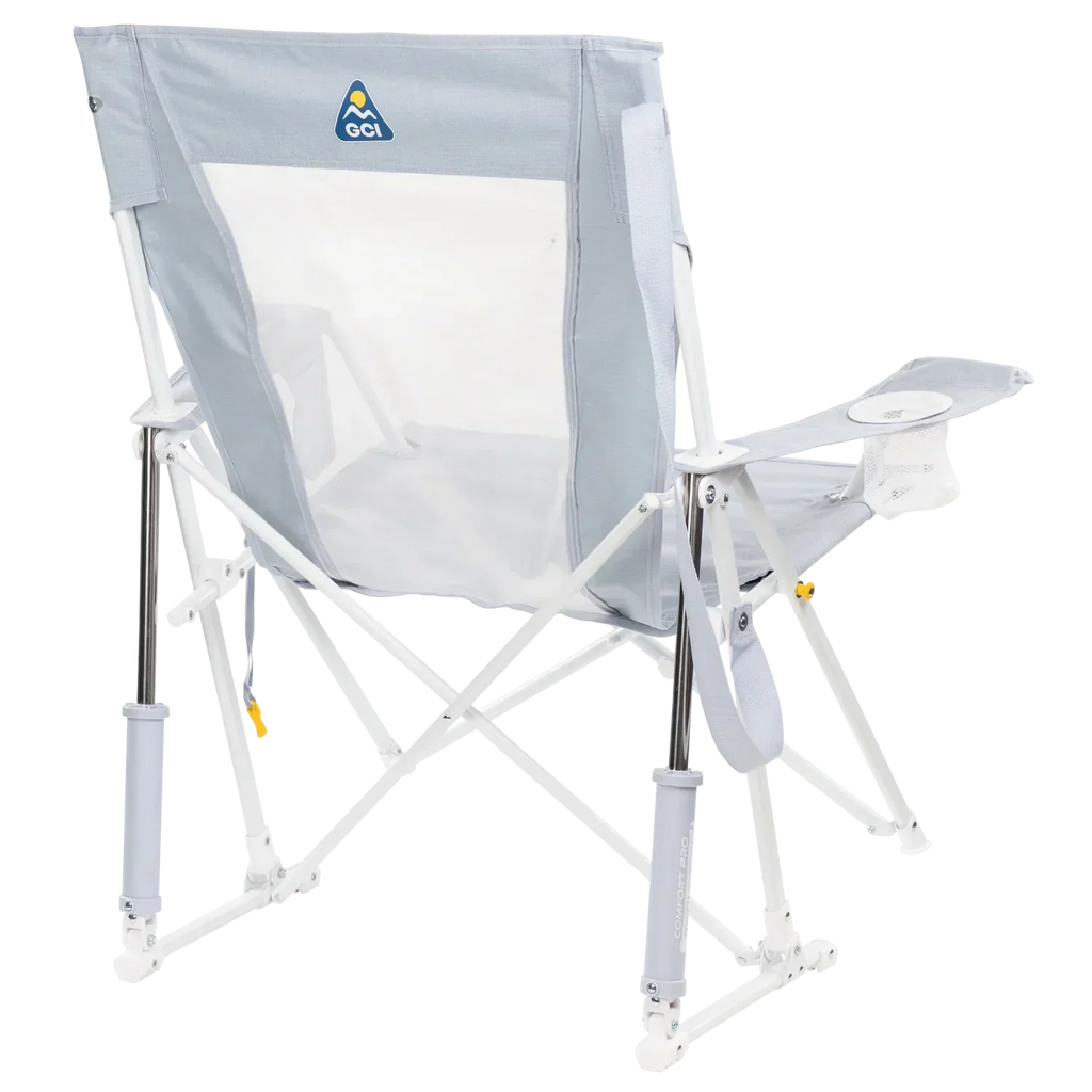 Patented Spring-Action Comfort Pro Rocker XL - Choice 107 - Freestyle Rocker Portable Outdoor Folding Chair Detail