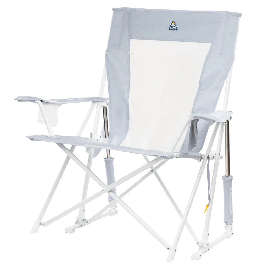 Patented Spring-Action Comfort Pro Rocker XL - Choice 107 - Freestyle Rocker Portable Outdoor Folding Chair Detail