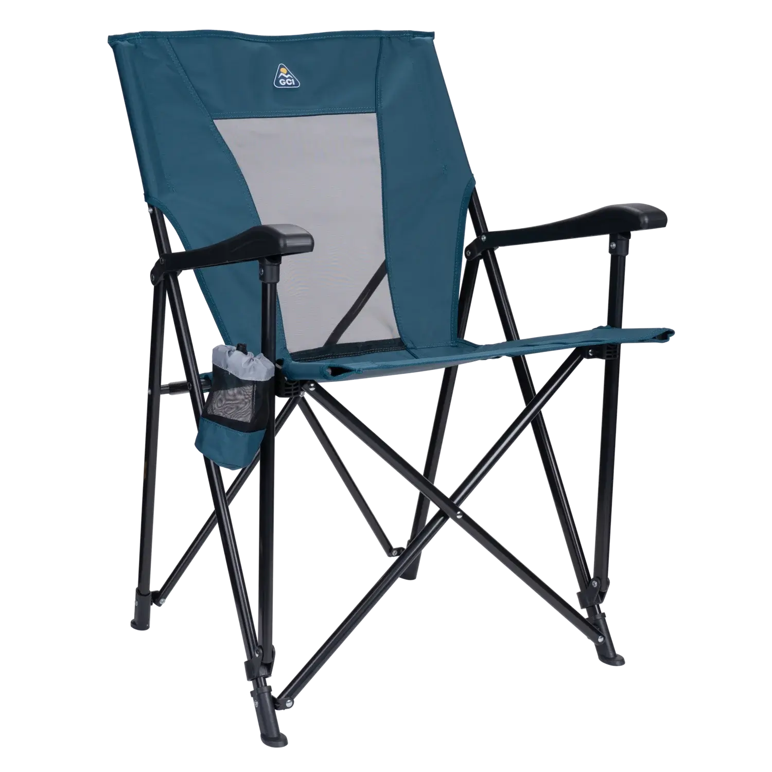 Telescoping Frame Eazy Chair - Choice 976 - Ultra-Lightweight Telescoping PackSeat Travel Stool - Teal
