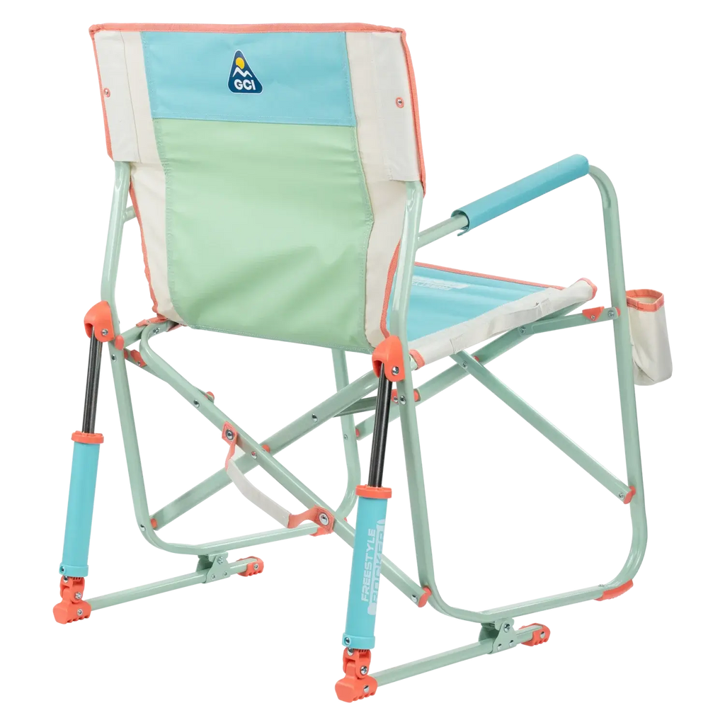 Patented Spring-Action Freestyle Rocker - Choice 711 - Patented Spring-Action Rocking Chair for Camping Detail