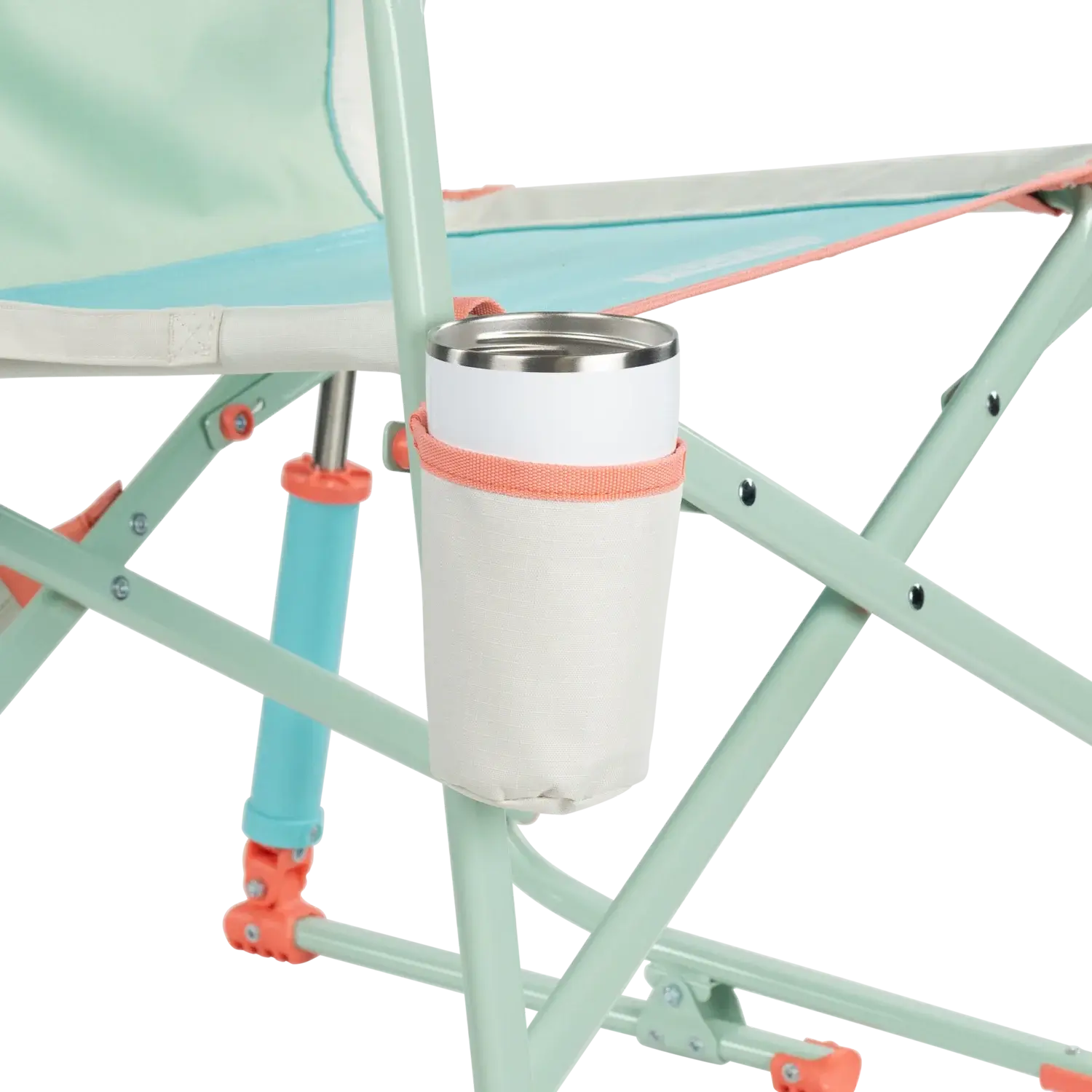 Patented Spring-Action Freestyle Rocker - Choice 711 - Patented Spring-Action Rocking Chair for Camping Detail