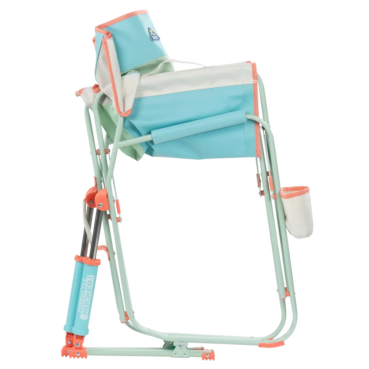 Patented Spring-Action Freestyle Rocker - Choice 711 - Patented Spring-Action Rocking Chair for Camping Detail
