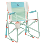 Patented Spring-Action Freestyle Rocker - Choice 711 - Patented Spring-Action Rocking Chair for Camping - Ivory