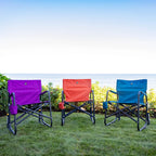 Heavy-Duty Freestyle Freestyle Rocker - Pumpkin Spice - Choice 373 - Freestyle Rocker Portable Outdoor Folding Chair Detail