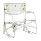 Heavy-Duty Freestyle Grab & Go Rocker - Choice 551 - Freestyle Rocker Portable Outdoor Folding Chair - Floral Bouquet