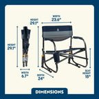 Heavy-Duty Freestyle Grab & Go Rocker - Choice 551 - Freestyle Rocker Portable Outdoor Folding Chair Detail