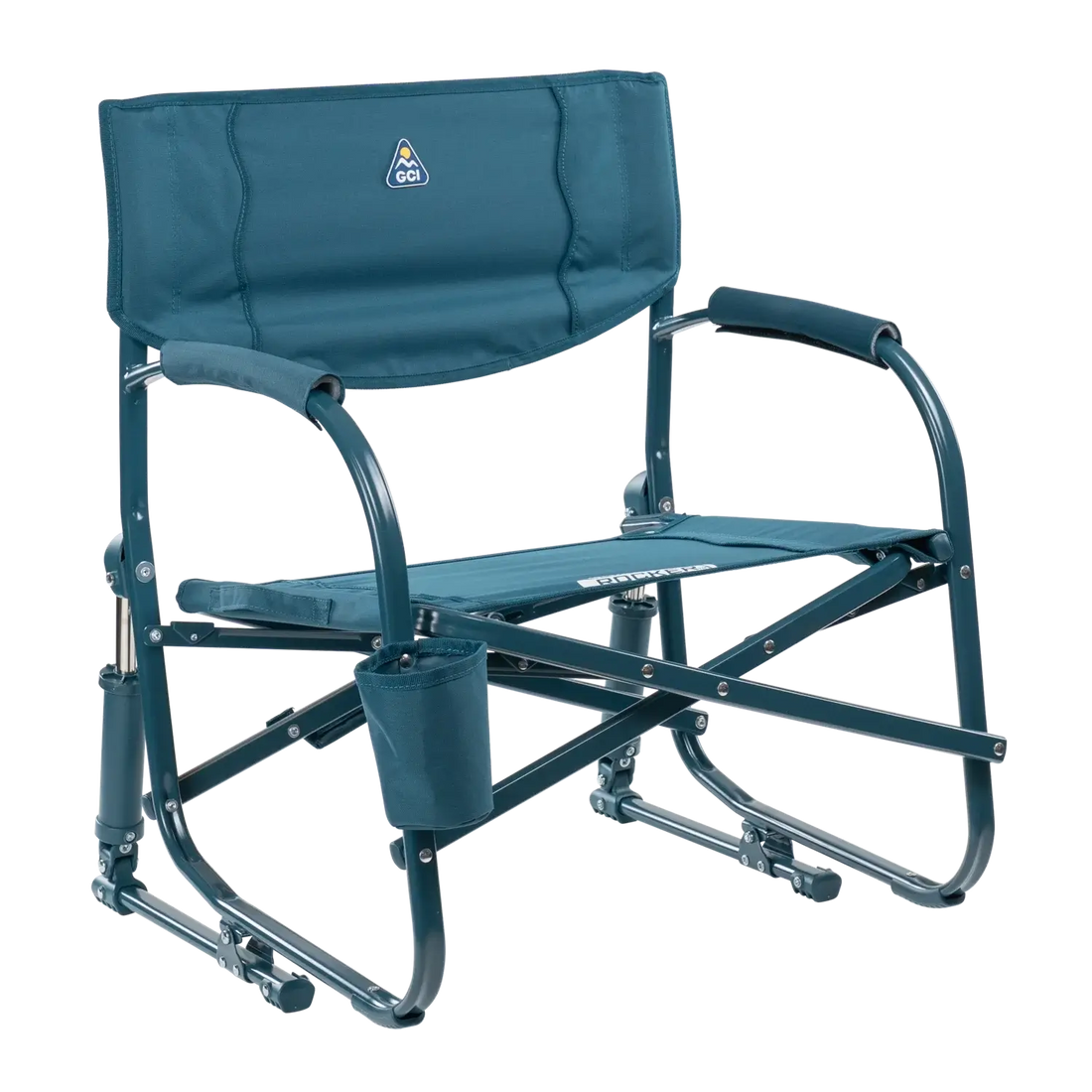Heavy-Duty Freestyle Grab & Go Rocker - Choice 551 - Freestyle Rocker Portable Outdoor Folding Chair - Teal
