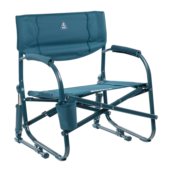 Heavy-Duty Freestyle Grab & Go Rocker - Choice 551 - Freestyle Rocker Portable Outdoor Folding Chair - Teal