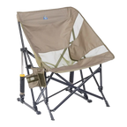 Patented Spring-Action Pod Rocker Elite - Choice 832 - Freestyle Rocker Portable Outdoor Folding Chair - Aged Fatigue