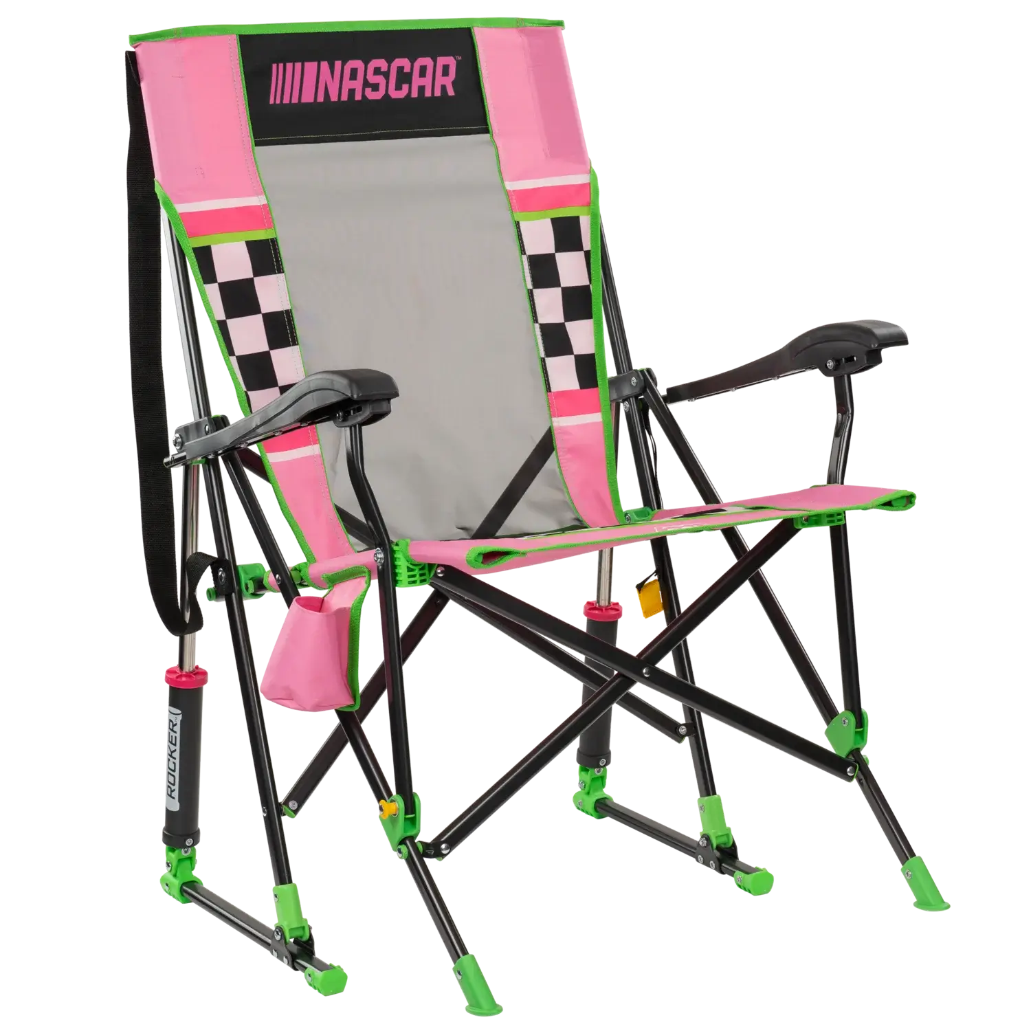 Luxury Camp RoadTrip Rocker - NASCAR For Her - Choice 560 - RoadTrip Rocker Smooth Motion Camp Chair - Default Title
