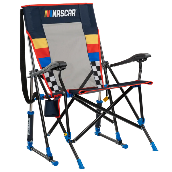Heavy-Duty Freestyle RoadTrip Rocker - NASCAR For Him - Choice 453 - Freestyle Rocker Portable Outdoor Folding Chair - Default Title