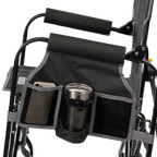 Luxury Camp Stowaway Rocker with Side Table - Choice 253 - Freestyle Rocker Portable Outdoor Folding Chair Detail
