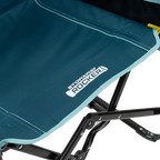 Luxury Camp Stowaway Rocker with Side Table - Choice 253 - Freestyle Rocker Portable Outdoor Folding Chair Detail