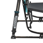 Luxury Camp Stowaway Rocker with Side Table - Choice 253 - Freestyle Rocker Portable Outdoor Folding Chair Detail