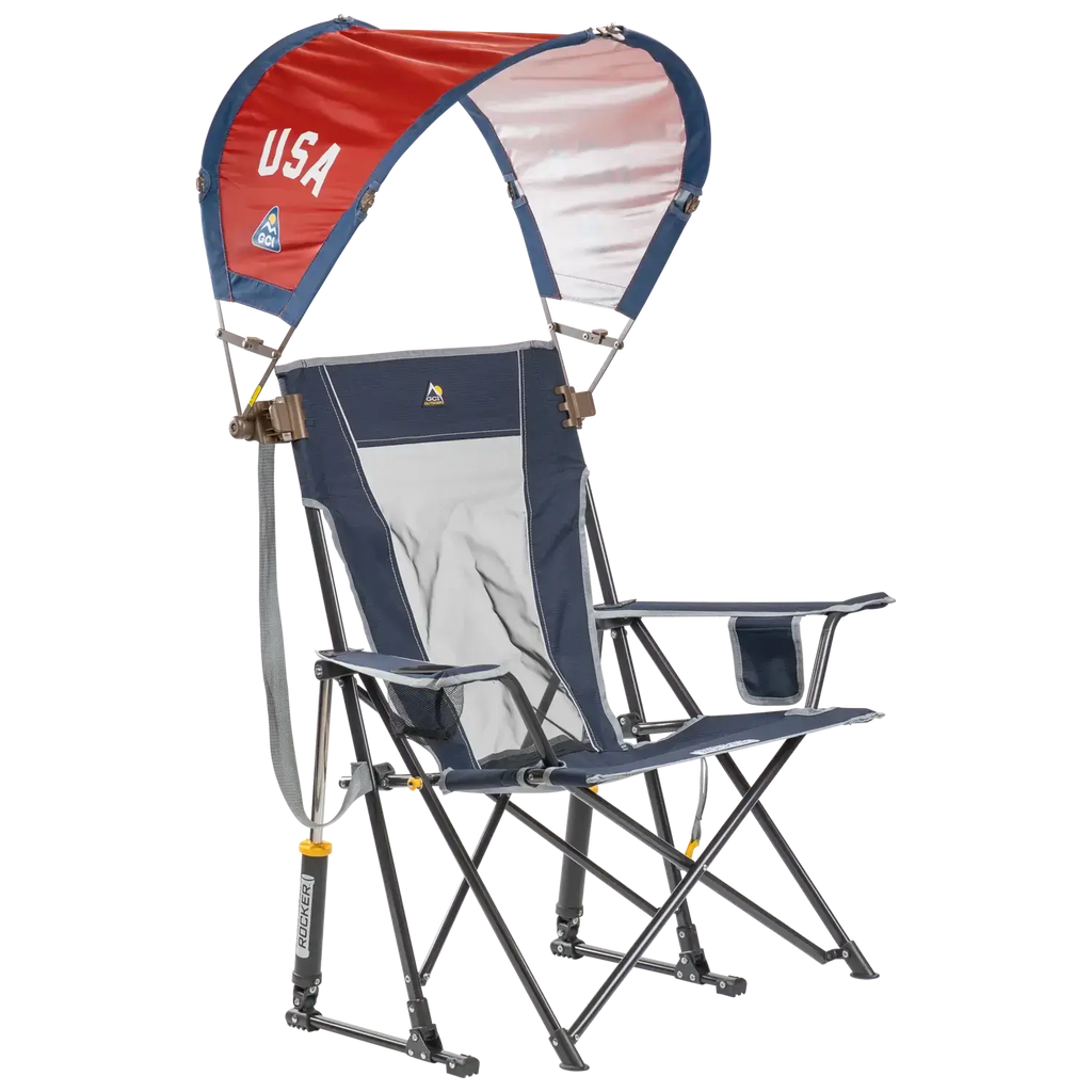 Premium All-Weather SunShade Accessory - USA Anniversary Deluxe - Choice 917 - SunShade Canopy for Beach & Camping Detail