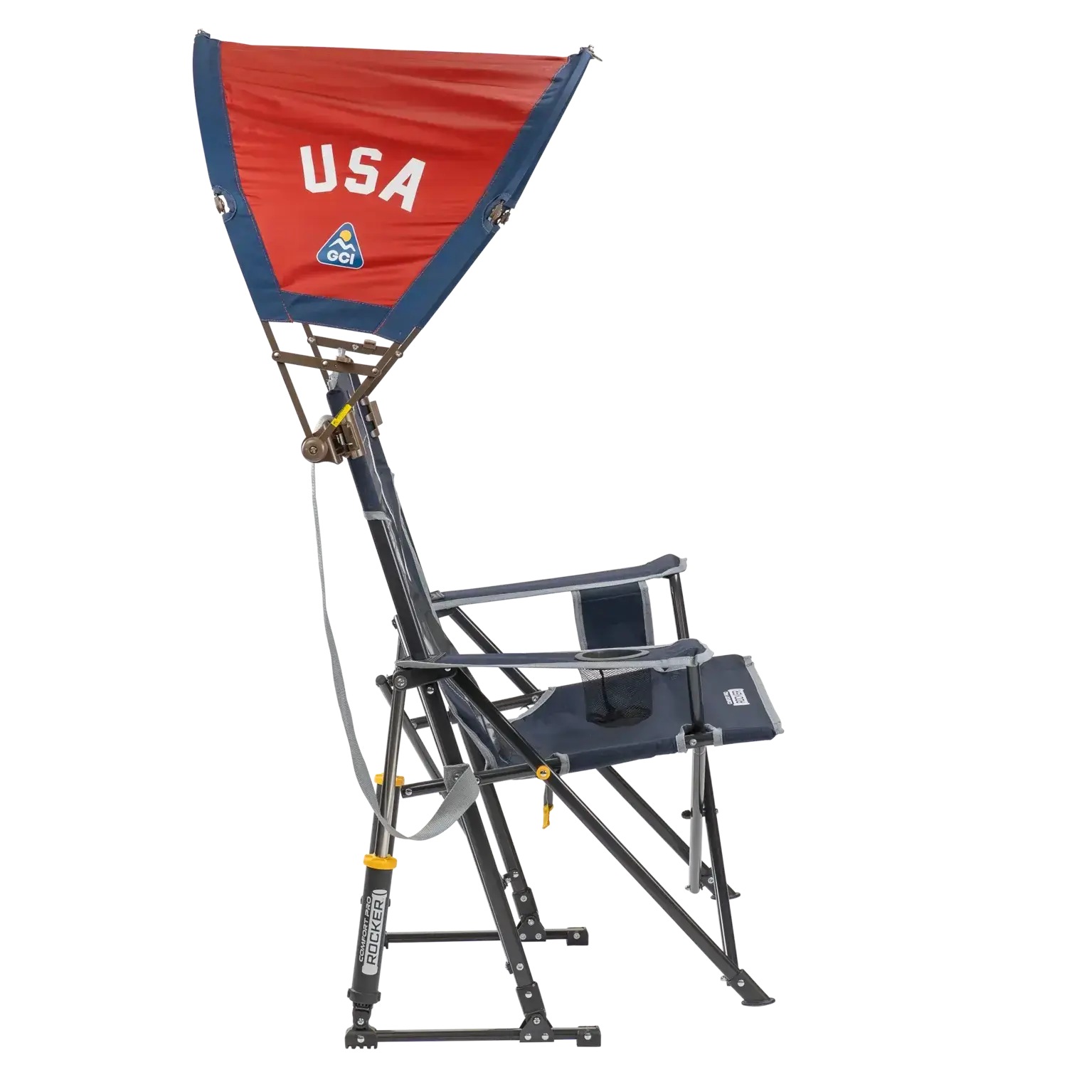 Premium All-Weather SunShade Accessory - USA Anniversary Deluxe - Choice 917 - SunShade Canopy for Beach & Camping Detail