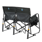 Patented Spring-Action Tandem Rocker - Choice 227 - Heavy-Duty Kickback Rocker with Beverage Holder Detail