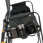 Patented Spring-Action Tandem Rocker - Choice 227 - Heavy-Duty Kickback Rocker with Beverage Holder Detail